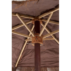 Slunečník z kokosových listů Cocoleaf - ∅ 250*270 cm