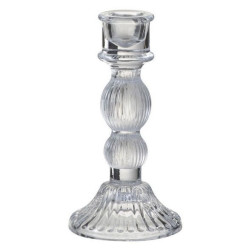 Skleněný transparentní svícen Candelero - ∅ 8*15 cm