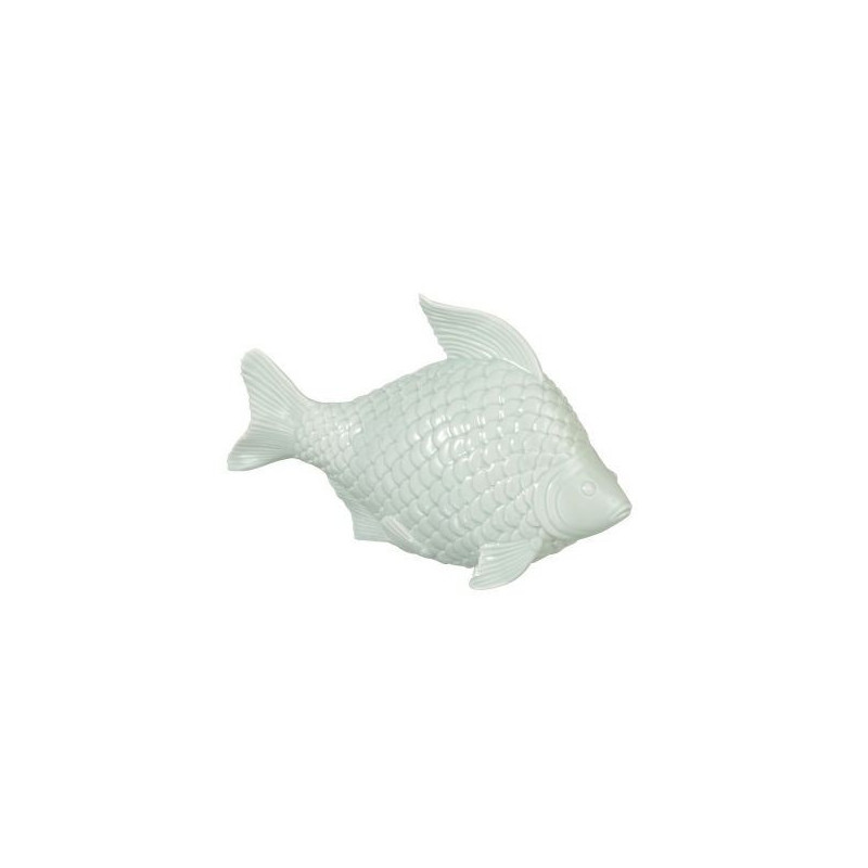 Porcelánová dekorace Kapr - 21,7*13,5*9,8 cm