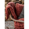 Pletený vínový polštář Tricot - 40*40 cm