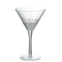 Sklenička na koktejl Silver - Ø 11,5*18,5 cm