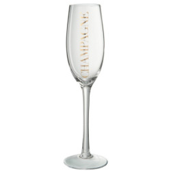 Sklenička na šampaňské Champagne  - Ø 7*25 cm