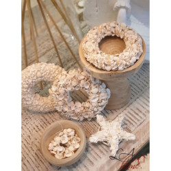 Věnec z mušlí Deco S -  Ø 20*4cm