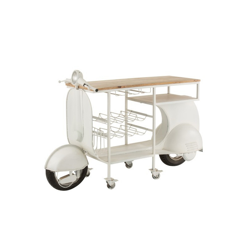 Bar s vinotékou Scooter - 180*64*102 cm