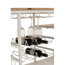 Bar s vinotékou Scooter - 180*64*102 cm