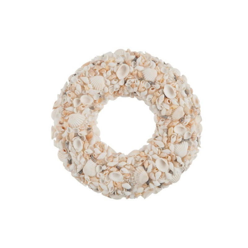 Věnec z mušlí Deco L - Ø 22*4cm