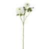 Bílá kytička Pryskyřník - 56cm