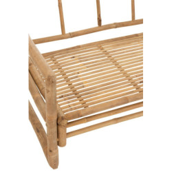 Venkovní 2-místná bambusová pohovka Bamboo - 160*80 cm