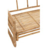 Venkovní 2-místná bambusová pohovka Bamboo - 160*80 cm