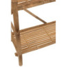 Bambusový regál s 5-ti policemi Bambo - 160*40*195 cm