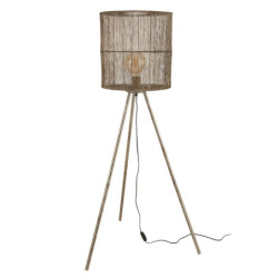 Kovová bronzová stojací lampa Antiek - Ø 40*140cm