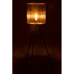 Kovová bronzová stojací lampa Antiek - Ø 40*140cm