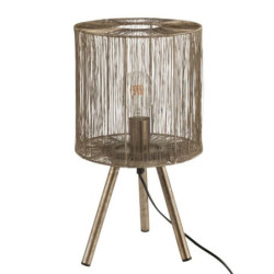 Kovová bronzová stolní lampa Antiek - Ø 25*45cm