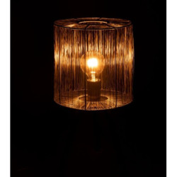 Kovová bronzová stolní lampa Antiek - Ø 25*45cm