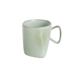 Zelený porcelánový hrneček Dot mint - ∅ 9*10 cm