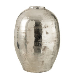 Veliká stříbrná váza  Arya - Ø 39*57 cm