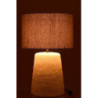 Stolní lampa v šedo-bílé kombinaci Abelle L - Ø 42*64 cm