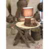 Stolní lampa s pletenou základnou Odile S - Ø 28*46 cm