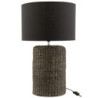 Stolní lampa s textilním stínidlem Odile L – Ø 42*68 cm