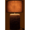 Stolní lampa s textilním stínidlem Odile L – Ø 42*68 cm