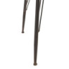 Dřevěný kovový stolek Bistro - Ø 64,5 * 75,5cm