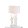 Stolní lampa s textilním stínidlem Figurines - Ø 30,5*57,5 cm