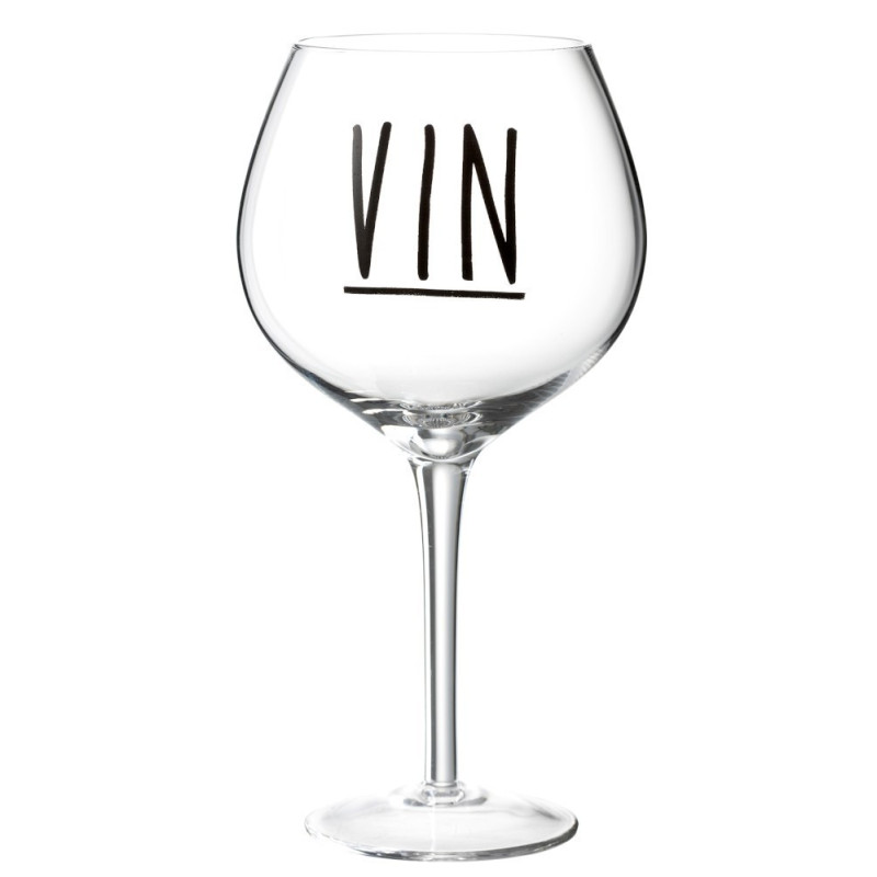 Sklenička na víno VIN - Ø 10*21 cm