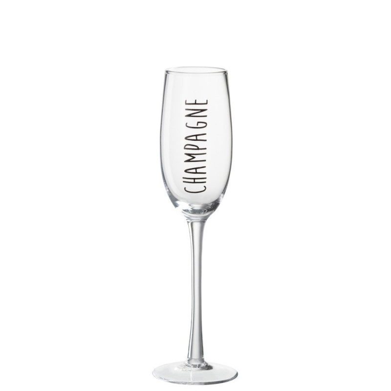 Sklenička na sekt Champagne - Ø 7*25 cm