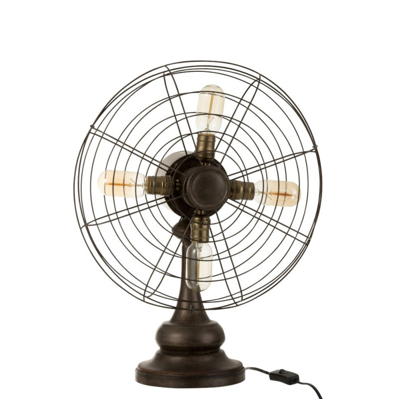 Stolní lampa ve tvaru větráku Fan - 43*24*56 cm
