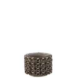 Keramický obal na květináč Coral S - Ø 16*12 cm