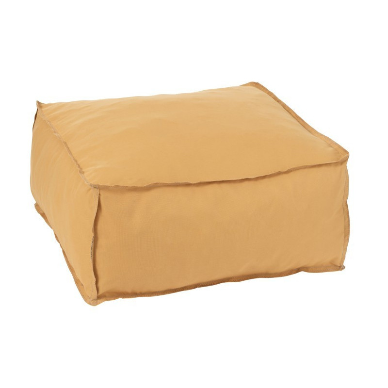 Žlutý sedák / puf Hassock- 60*60*28 cm
