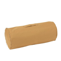 Žlutý sedák / puf Hassock- 60*60*28 cm