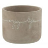 Betonový obal na květináč Enjoy Life S - Ø 12,5*10 cm