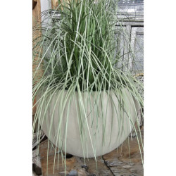 Set 3ks béžovo-šedých květináčů Clay - Ø 55*39 cm