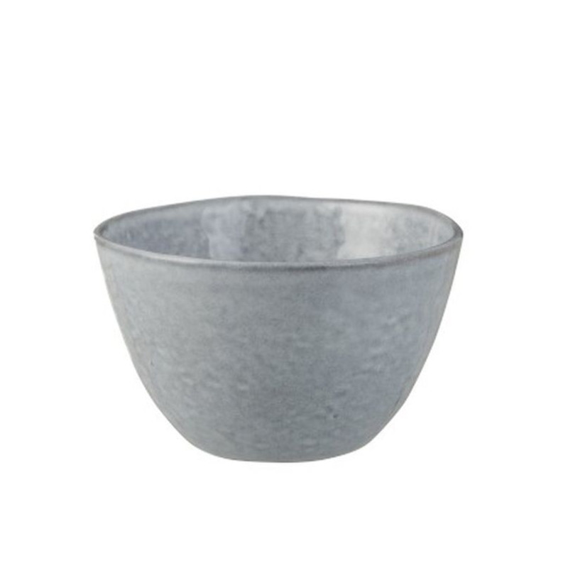 Modrá keramická miska  Shiny blue - Ø 12*7 cm