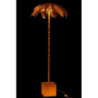 Zlatá kovová stojací palmová lampa Coconut - Ø 77*210 cm