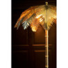 Zlatá kovová stolní palmová lampa Coconut - Ø 45*72 cm