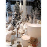Zasněžený vánoční stromek s led světýlky Snowy - 130*130*210cm