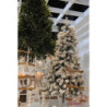 Zasněžený vánoční stromek s led světýlky Snowy - 130*130*210cm