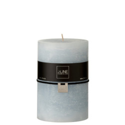 Modrá nevonná svíčka válec  XXL  Blue - Ø10*15 cm/120h
