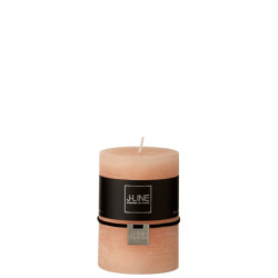 Broskvová nevonná svíčka  Peach  válec  M - Ø 7*10 cm/48h