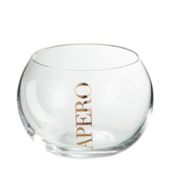 Sklenička na drink Apero Golg  - Ø 10*7 cm