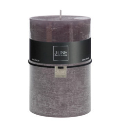 Šedá svíčka Granite válec XXL - Ø 10*15 cm/120h