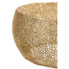Coffee stolek Koral gold - 81*81*41cm