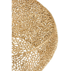 Coffee stolek Koral gold - 81*81*41cm
