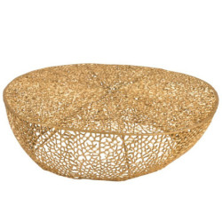 Coffee stolek Koral gold - 114*112*30cm