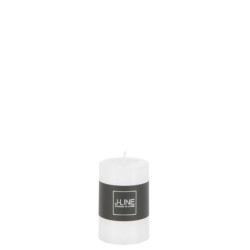 Bílá svíčka White válec S - Ø 5*7,5 cm/18h