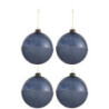 D4 KERSTB PARELS GLAS BLW L