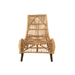 Přírodní ratanové designové křeslo Laina - 60*90*85 cm