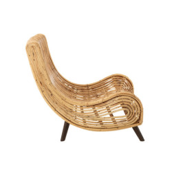 Přírodní ratanové designové křeslo Laina - 60*90*85 cm